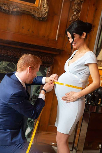 اضغط لمشاهدة الصور: مع اقتراب ولادة الطفل الملكي، صور كوميدية للأمير هاري وميجان!